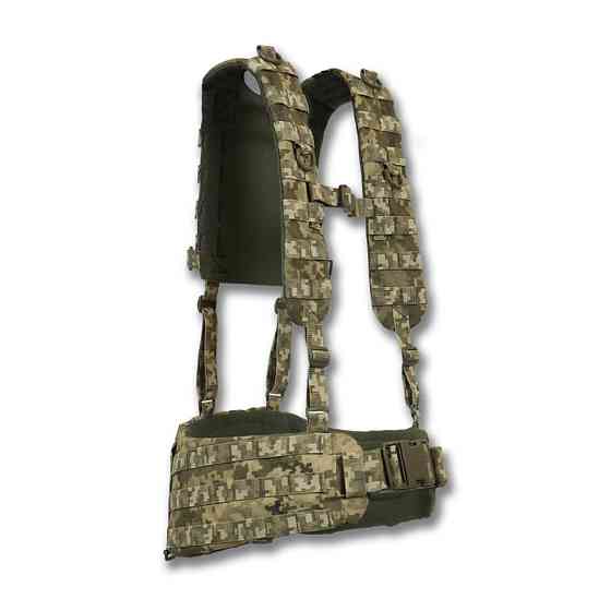 Ремені плечові (лямки) м'які для тактичних поясів РПС Піксель Київ