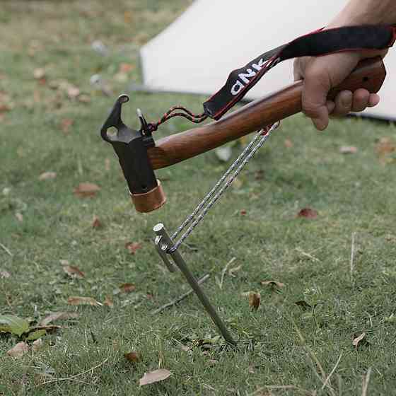 Кілок стальний Naturehike NH19PJ014, 30 см, сірий Киев