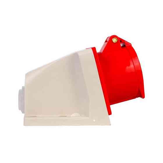 Разъем силовой штепсельный стационарный 5x16 3P+PE+N, 16А, 380-415 В, IP44 Днепр