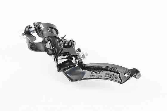 Перемикач ланцюга передній з верхньою тягою, кріпл. 31,8мм, під зірку 42Т, чорний FD-TZ 20 Київ