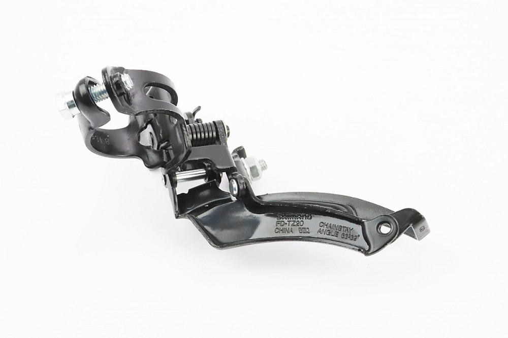 Перемикач ланцюга передній з верхньою тягою, кріпл. 31,8мм, під зірку 42Т, чорний FD-TZ 20 Київ - фото 2