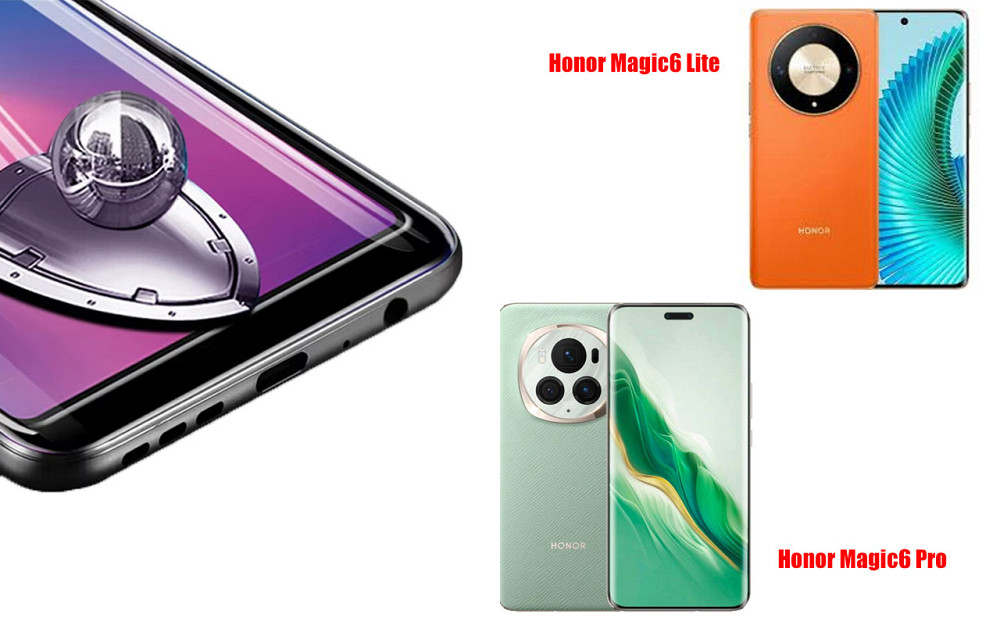 Захисне скло DefenzoGlass для Honor Magic6 Lite, Honor Magic6 Pro – подвійна міцність Київ - фото 1