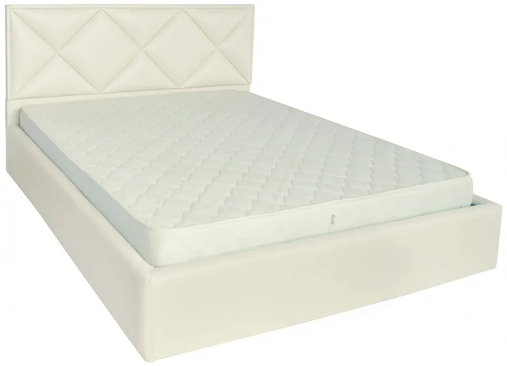 Кровать Двуспальная Leeds Standart 160 х 200 см Fly 2200 A1 Белый Киев - изображение 1