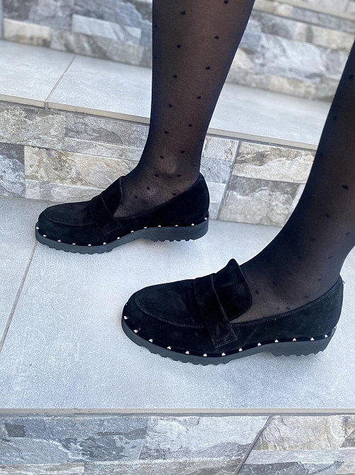 Lexi Туфлі жіночі Lexi 2006 чорні (весна-осінь, замша натуральна) (2644) лише 37р.39р. Коломыя - изображение 6