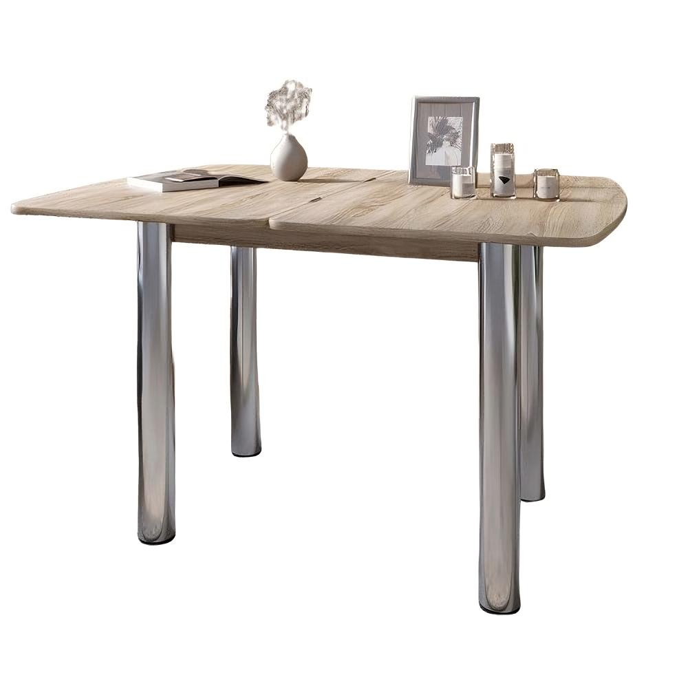 Обеденный стол раскладной LION Нота Дуб Сонома 60x90/90x120 (LION-041283) Львов - изображение 2