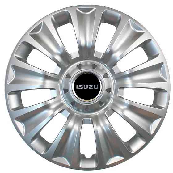 Автомобільні модельні ковпаки R16 Isuzu 424 4шт, SJS, сріблясті Київ