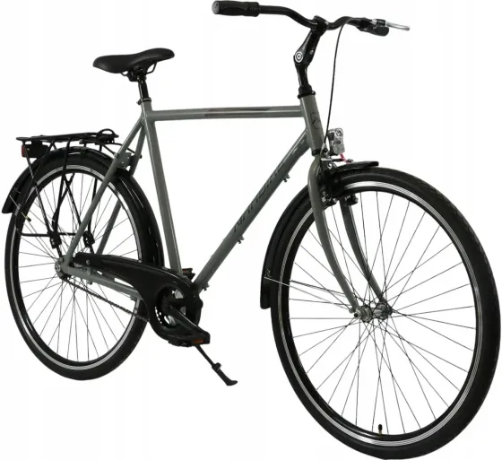 Велосипед Mahbike Aluminiowy Miejski Męski Turystyczny Holenderka Szary 28 Київ