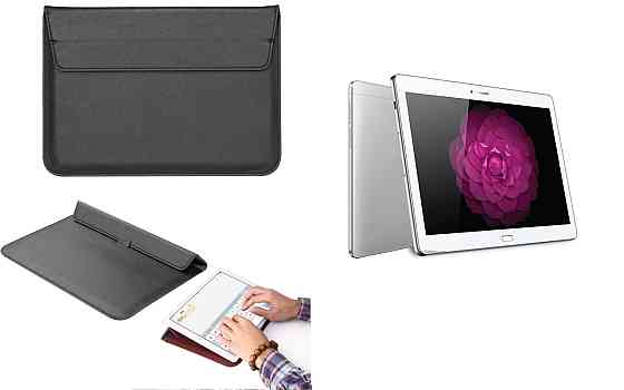 Чохол-конверт VitoCase для HUAWEI MediaPad M2 10.0, з функцією підставки для планшета Чорний Київ