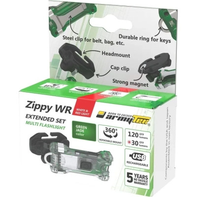 Ліхтар Armytek Zippy WR Extended Set Green (F09101GR) Вінниця - фото 8
