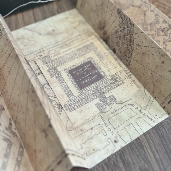 Колекційна карта мародерів — Гаррі Поттер Вінниця - фото 3