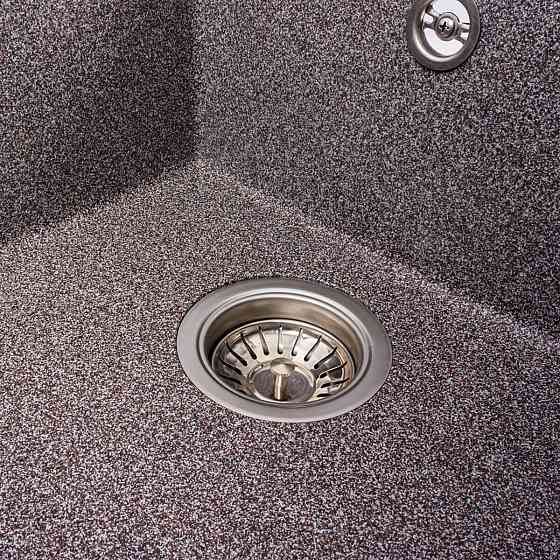 Гранітна мийка для кухні VALESO SOLID 7843 матова Мікс Коломыя