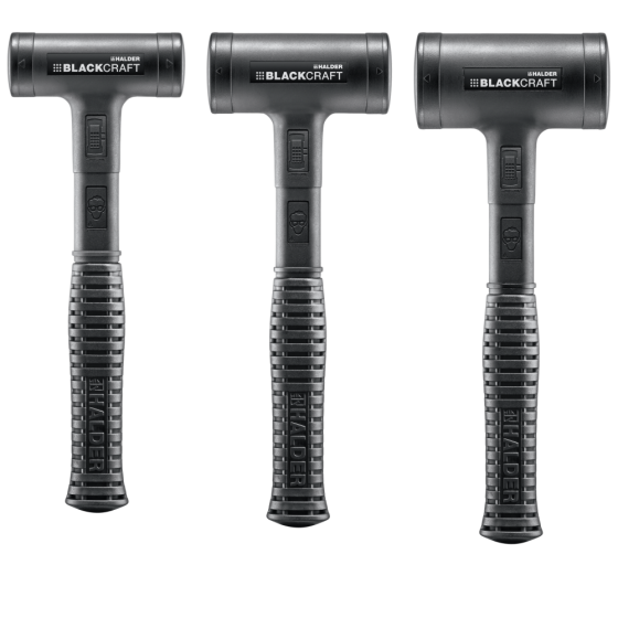 Молоток безінерційний іскробезпечний HALDER Blackcraft 3379 PUR покриття Ø=50 мм, m=900 г, І=310 мм Одеса