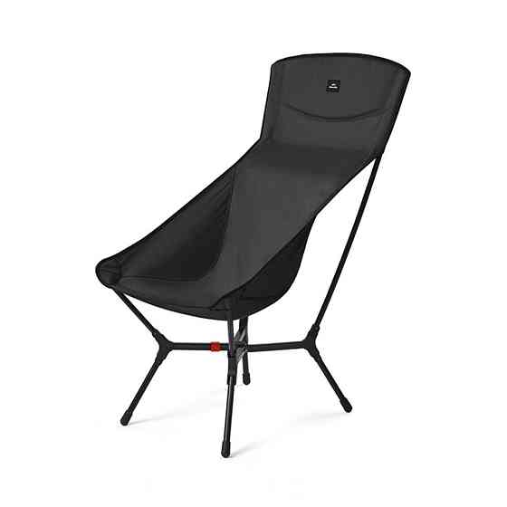 Стул складной ультралегкий Naturehike CNK2550JJ013 Yamami YL01, размер L, алюминий, черный Ровно