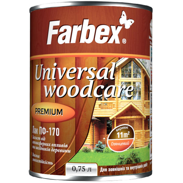 Лак алкідний ПФ-170 для зовнішніх робіт 2,8 кг Харків - фото 2