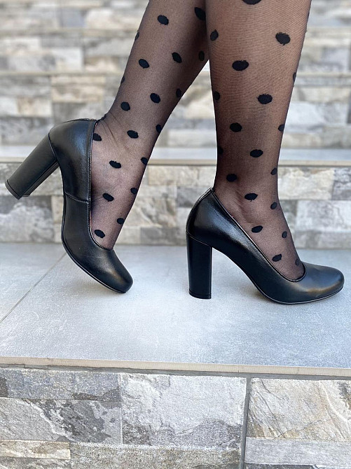 Stepter Туфлі жіночі STEPTER чорні натуральна шкіра каблук 9 см 36-37 р. (1885) Коломыя - изображение 8