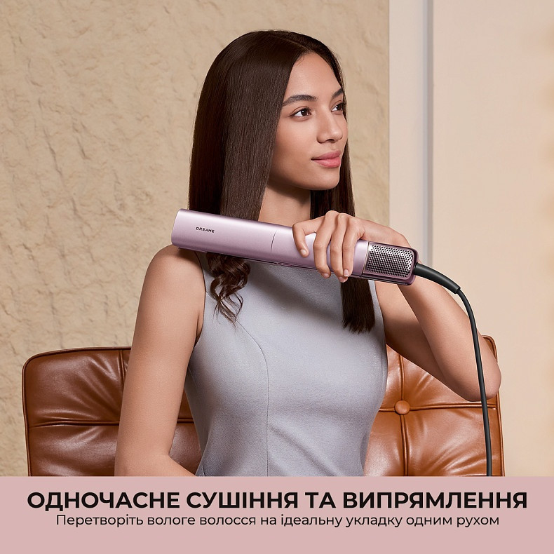 Праска (випрямляч) для волосся Dreame Aero Straight Pro Rosy Purple (AMS02A-RP) ( 10631 ) Харків - фото 5