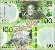Лесото / Lesotho 100 maloti 2021 Pick 29 UNC(великий розмір) Полтава - изображение 1