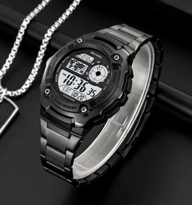 Часы мужские наручные Skmei 2473 Черный Киев - изображение 4