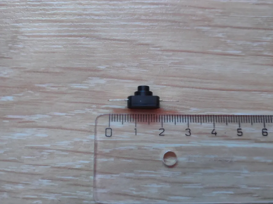 Кнопка із фіксацією чорна Київ - фото 6