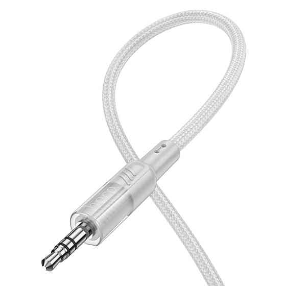 Аудiо кабель HOCO UPA27 Spirit transparent digital audio conversion cable iP Black 6942007612524 Одеса
