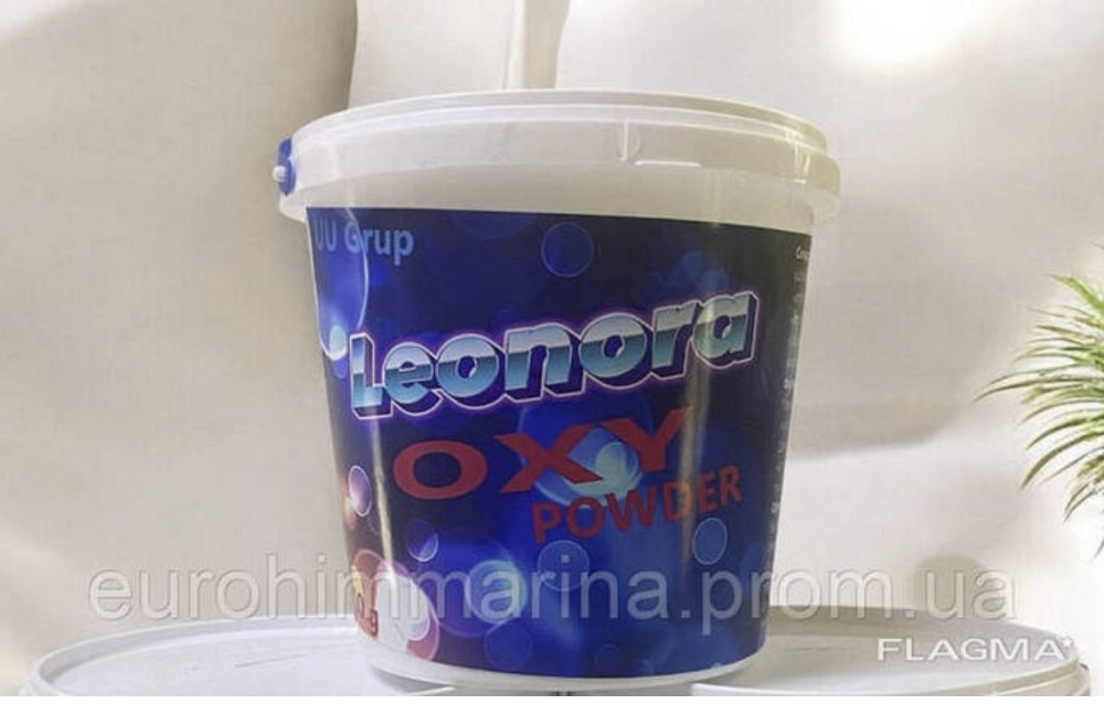 Кисневий відбілювач Leonora OXY 900 г Виноградов - изображение 1