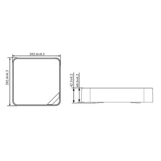 IP-відеореєстратор 4-канальний 8Mp TVT TD-3004H1-4P-A1L (40-64)  з 4 портами PoE (77-00464) Киев