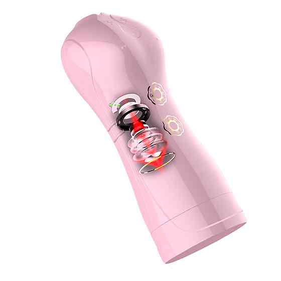 Мастурбатор B - Series Fox Vibrating and Flashing Masturbation Cup, розовый Sex Aura Киев