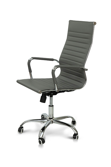 Стілець офісний Нетворк, сірий Киев - изображение 1