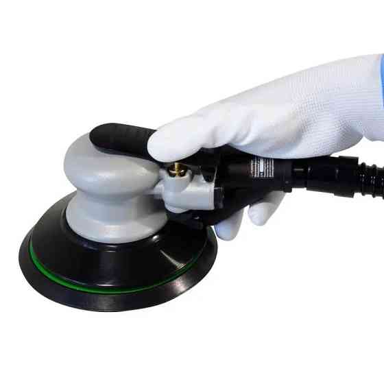 Пневмошліфувальна орбітальна машинка з примусовою системою пиловідведення 6"(150мм,12000об/хв, 79л/х Одеса