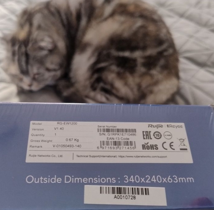 Wi-Fi роутер Ruijie Reyee RG-EW1200 Маршрутизатор Wi-Fi. Киев - изображение 1