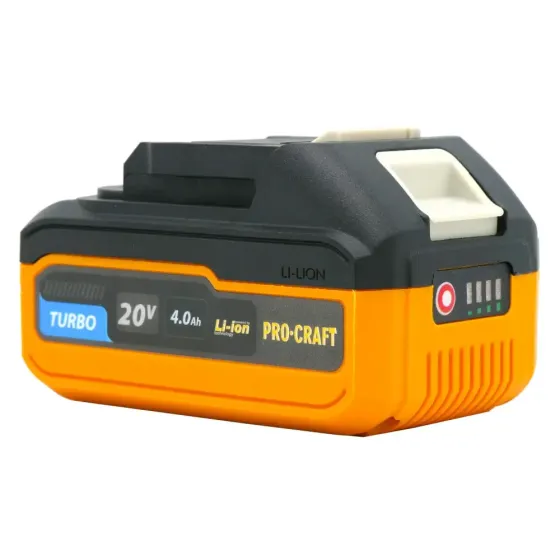 Акумулятор Procraft 20V 4 Ah  Батарея для Електроінструменту  Li-Ion акумулятор з Індикатором Заряду (Turbo) Львів