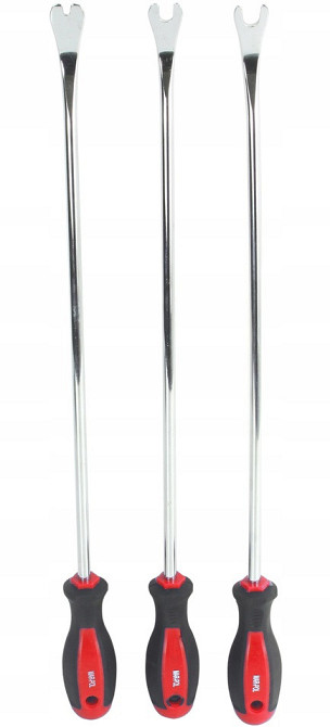 Набор рычажных съемников для зажимов клипс, штифтов 6 элементов Mar-Pol (M57445) Нововолынск - изображение 2