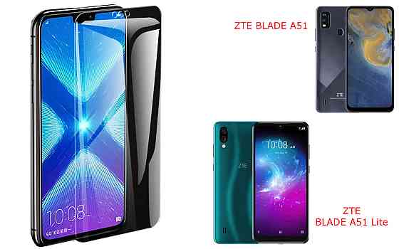 Захисне скло NeoGlass для ZTE BLADE A51, BLADE A51 Lite – надпрозоре та стійке Київ