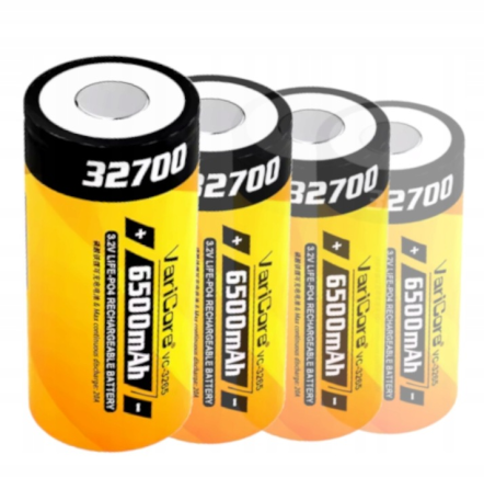 Акумулятор 32700 VariCore LIFE-PO4 6500 mAh 3.2 V (VC-3265) N 55A Жовтий Київ