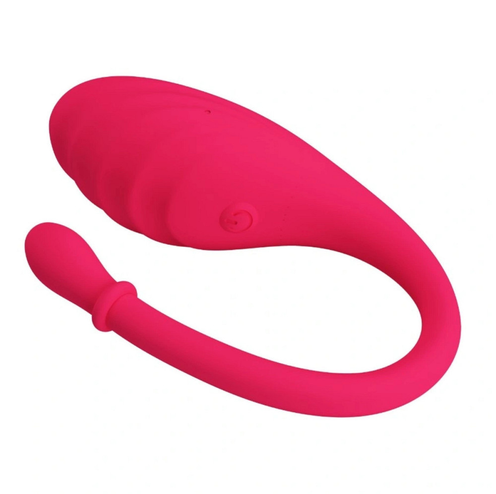 Віброяйце Romance Undine Vibro-Bullet силіконове, з додатком, рожеве, 20,5 х 3,4 см Sex Aura Київ - фото 4