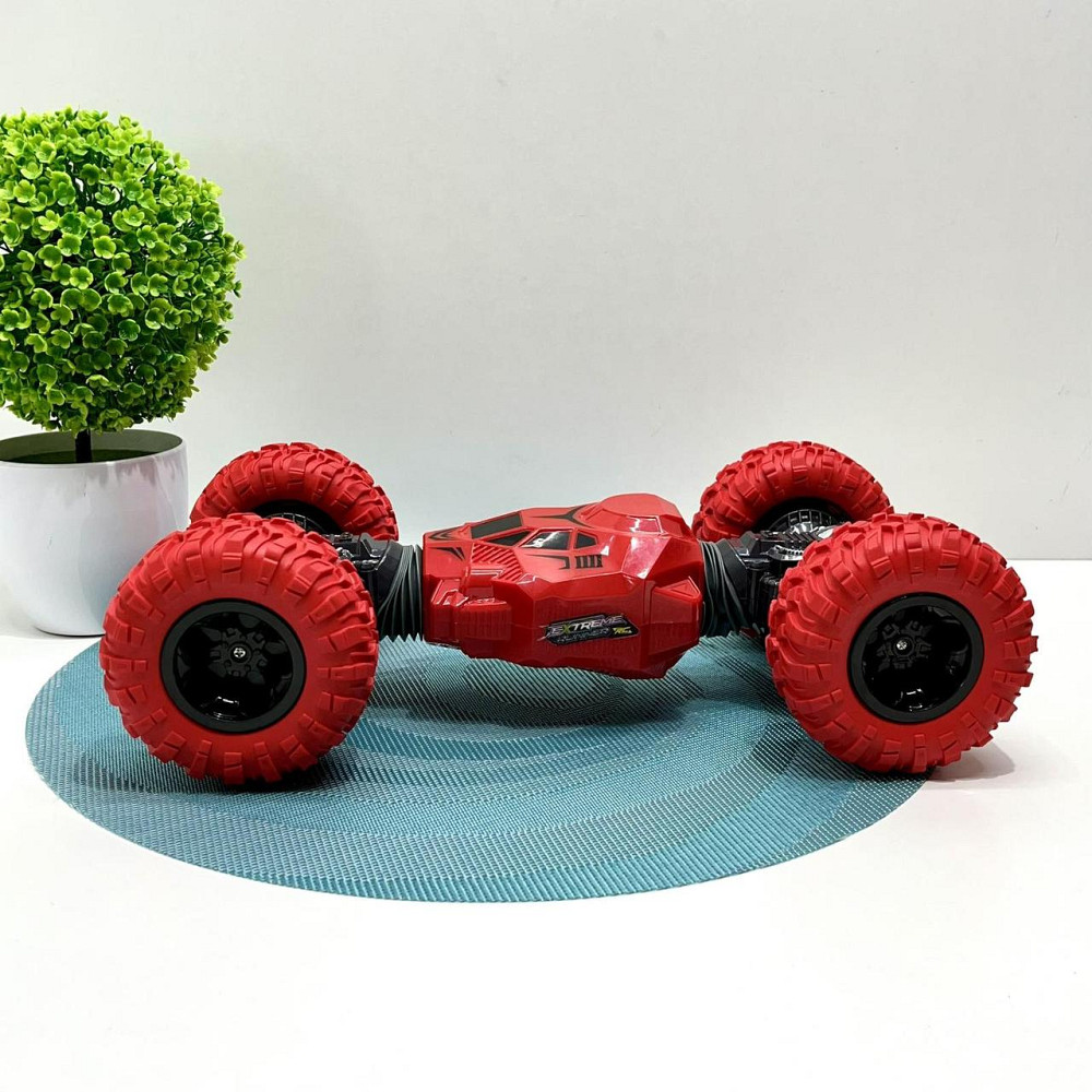 Машина трюкова всюдихід на радіокеруванні трансформер з гнучким корпусом Червона (8023) Чернігів - фото 3