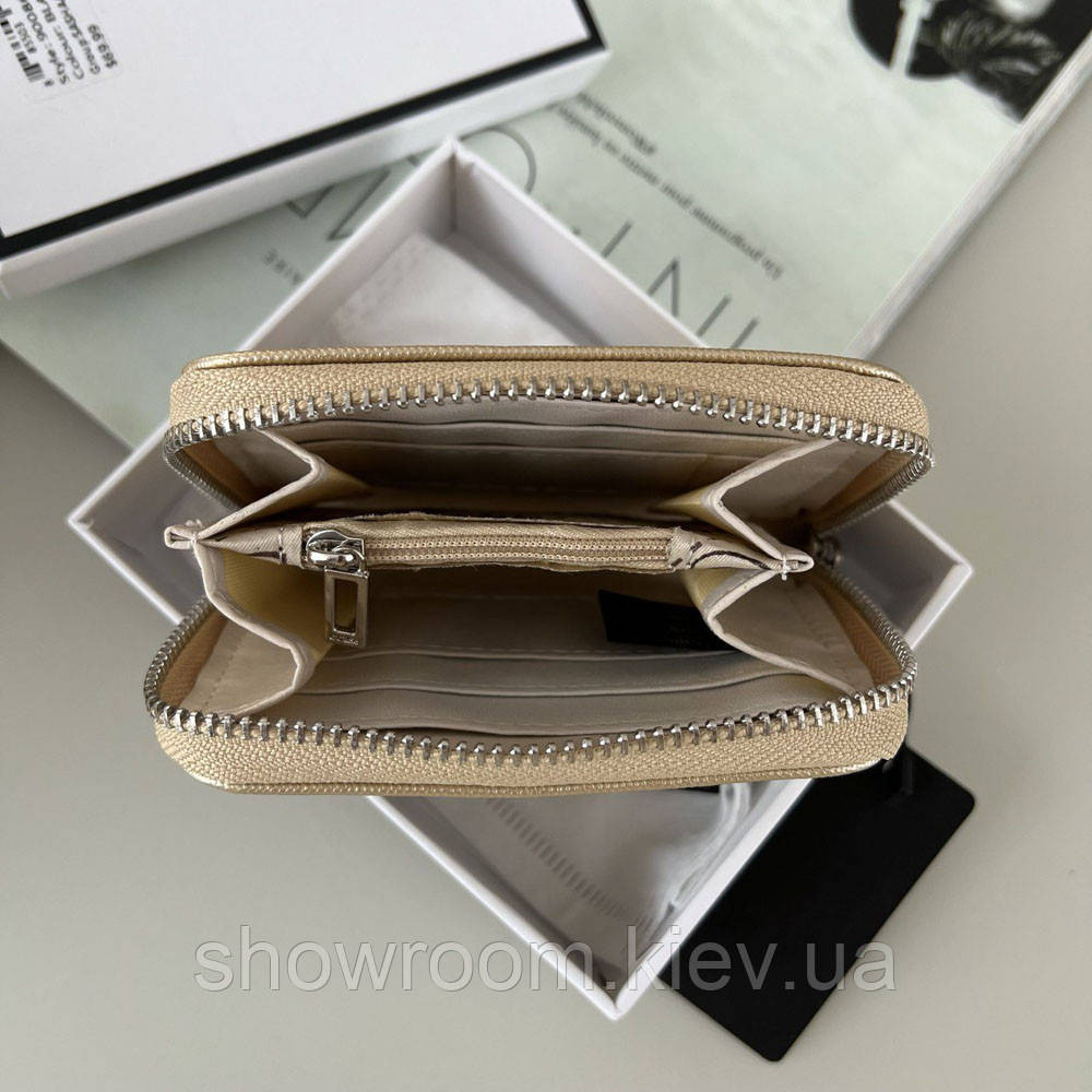 Жіночий маленький гаманець Guess (1211-1) gold Київ - фото 5