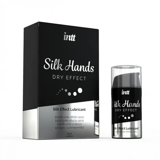 Лубрикант для мастурбации на силиконовой основеі Intt Silk Hands, 15 мл Sex Aura Киев