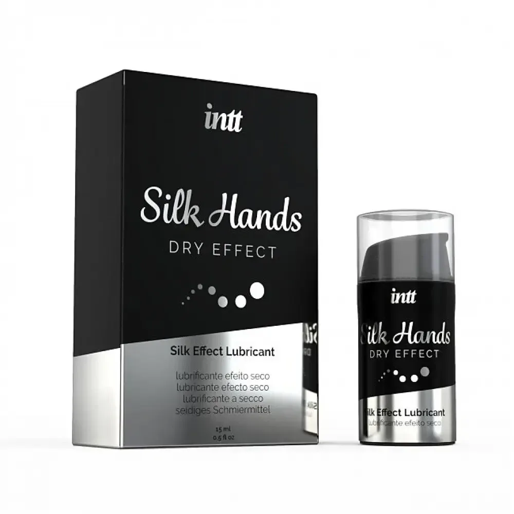 Лубрикант для мастурбации на силиконовой основеі Intt Silk Hands, 15 мл Sex Aura Киев - изображение 1
