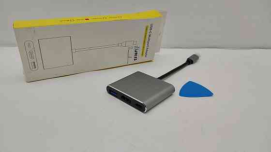 Перехідник Type C - USB + Type C + HDMI 27033 Луцьк
