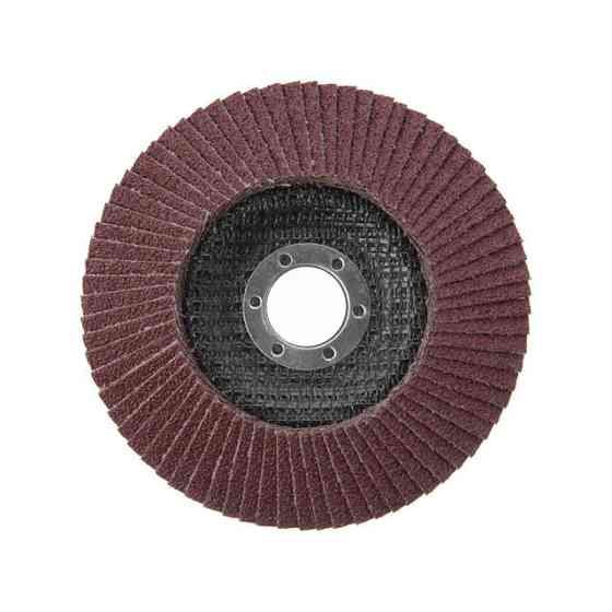 Диск шліфувальний пелюстковий, 125×22 мм, зерно K60, 13300 об/хв INTERTOOL BT-0206 Київ