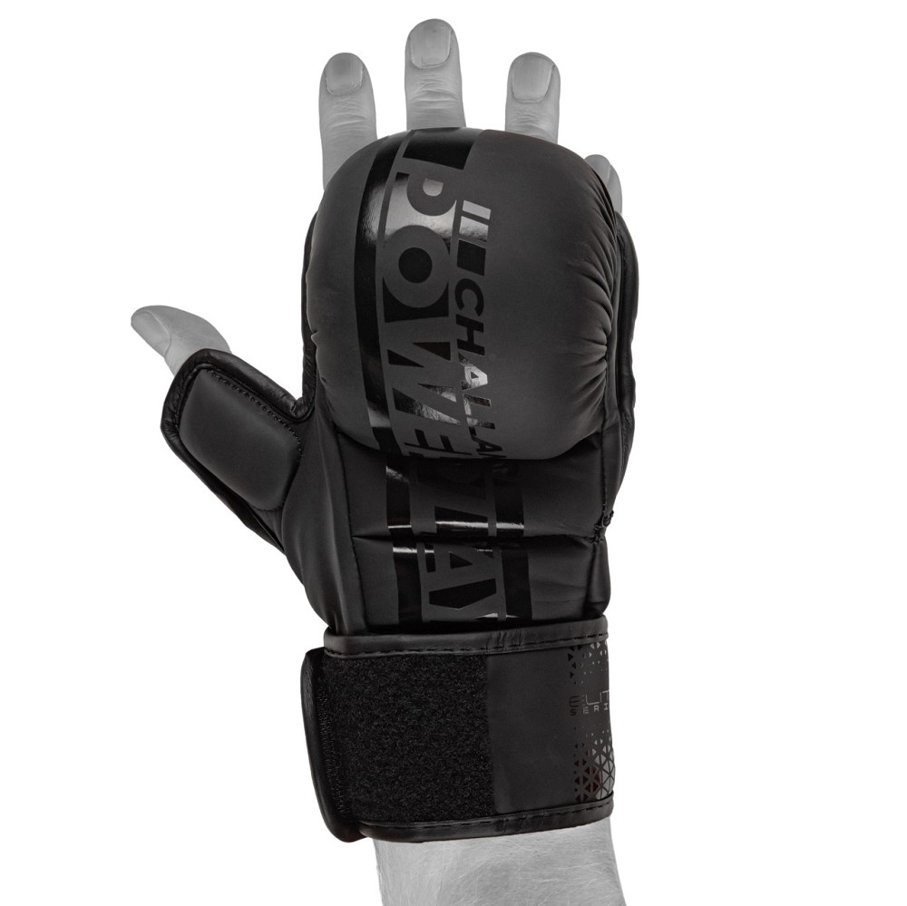 Рукавиці для MMA PowerPlay PP_3033 Ultra Matt Чорні XL Каменское - изображение 2