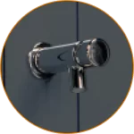 Душ солнечный Aquaviva Dada алюминиевый с мойкой для ног. антрацит D320/7016. 30 л Киев