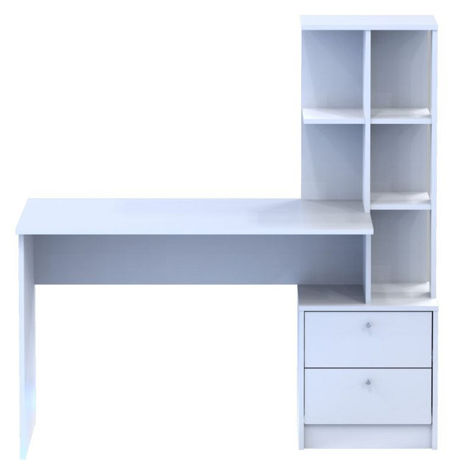 Офісний стіл Doros Т7 136х55х138 см Білий (DRS-011328) Львів - фото 4