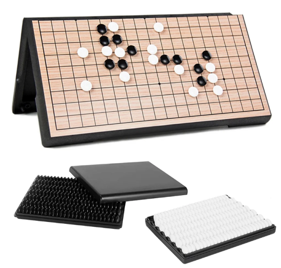 Настільна гра "Go Game" 3215GG 2 кольори фішок, ігрова дошка 32х32 см Вінниця