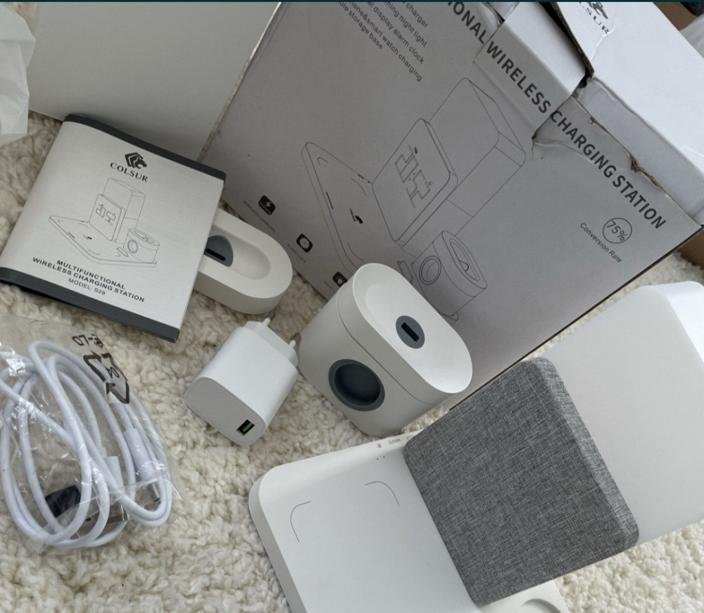 Безпроводные Зарядное устройство 3в1 . Зарядная Станция. Киев - изображение 4