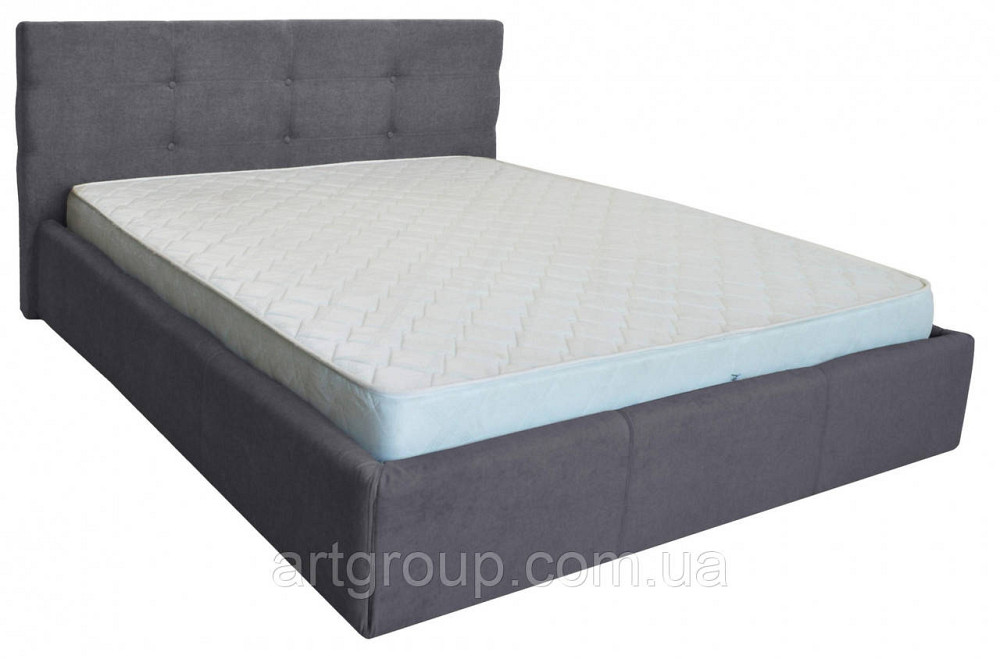 Кровать Manchester Standart 120 х 200 см Мисти Dark Grey A1 Темно-серый Днепр - изображение 11