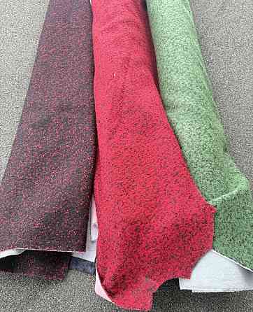 Тканина/опт/блямисна/ пальтова/проклеєна — від 3 м. Київ