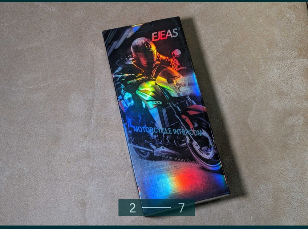 2-штуки мотогарнітура Bluetooth на шолом, Інтерком EJEAS V6 Pro1200 рація. Київ - фото 2