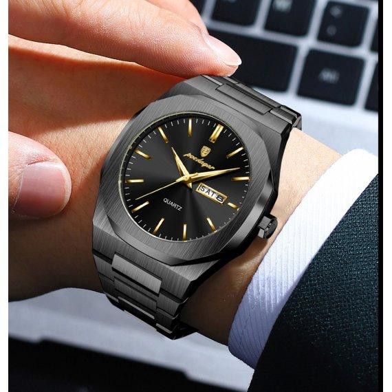 Годинник чоловічий наручний Poedagar Amrest Чорний Вінниця - фото 7